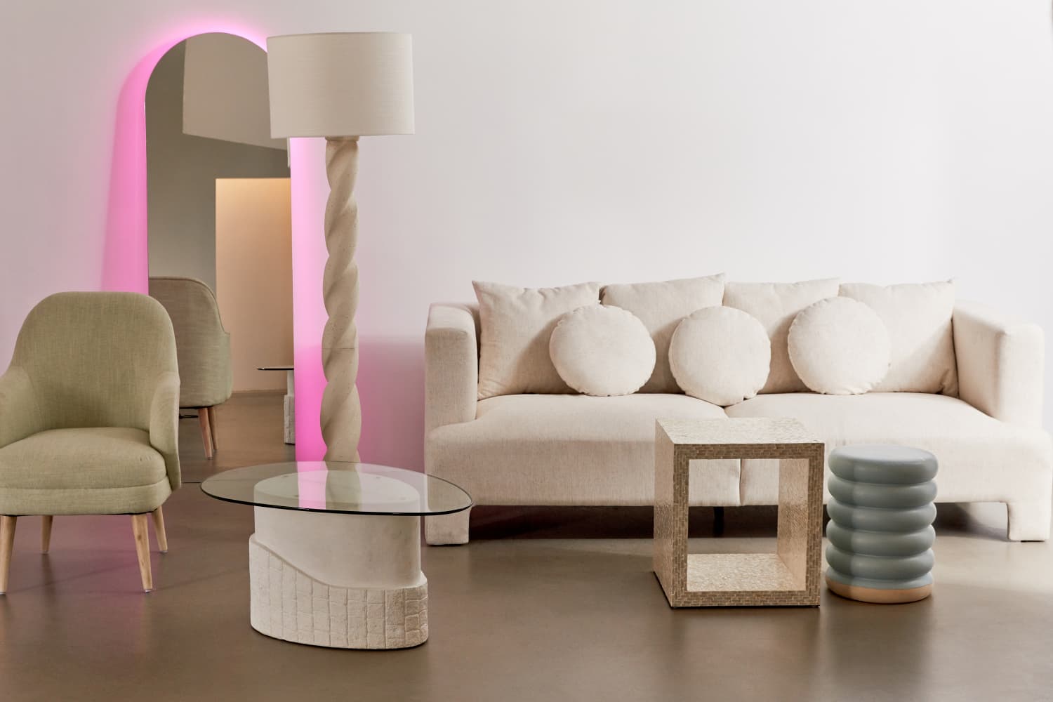 Isobel floor sale lamp
